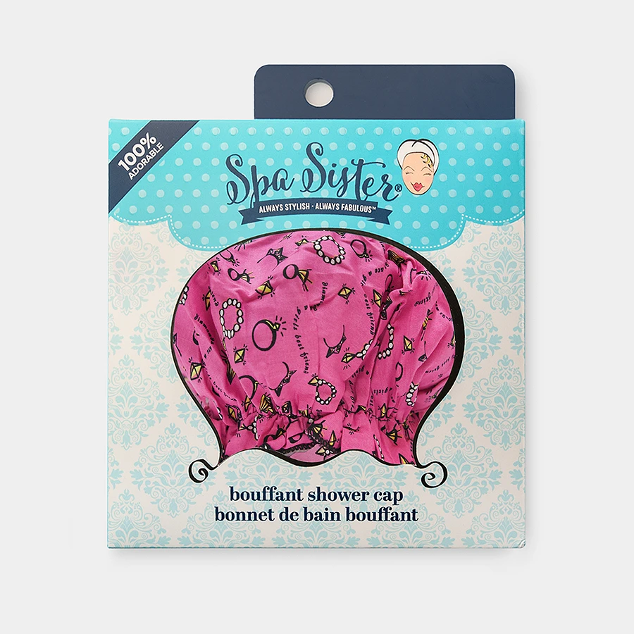 Bouffant Shower Cap - Diamonds