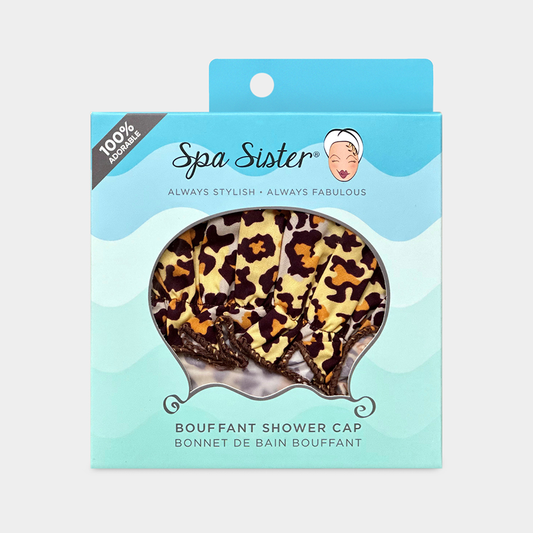 Bouffant Shower Cap - Leopard